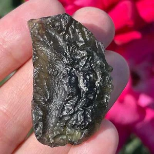 Chlum"" auténtico moldavita checo raro grande 12,6 g. - Imagen 1 de 7