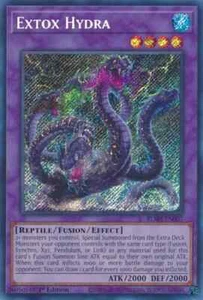 YUGIOH 1A EDICIÓN BLMR-EN007 EXTOX HYDRA SECRET RARO CASI COMO NUEVO (NUEVO) - Imagen 1 de 1