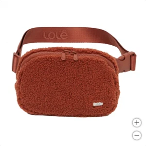 Copper Lole Fleece Belt Bag, Unisex One Size Fits Most, Two-Way Zipper Brand New - Picture 1 of 6