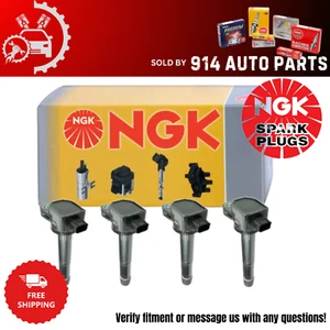 4 NGK Ignition Coils for 2009-2014 Acura TSX 2.4L L4 - Spark Plug Tune-Up - Picture 1 of 1