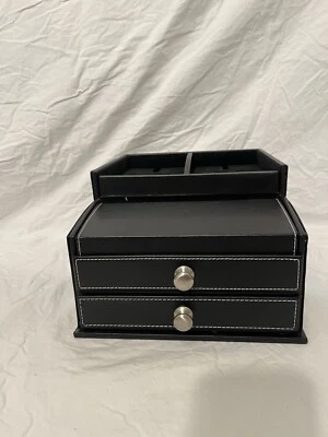 Black Multi-device Desktop Charging Station & Valet/Organizer - Image 1 of 4