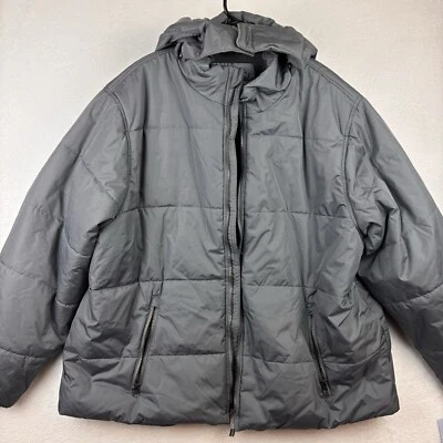 Новый с Ярлыками китов хвост куртка мужской размер XXXL серый съемный капюшон зимнее пальто-пуховик - Изображение 1 из 4