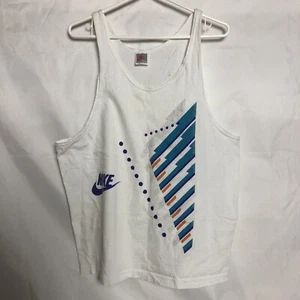 VINTAGE MADE IN USA!! NIKE BEACH GYM TOP TANK IN SIZE L 41-43 - Picture 1 of 5