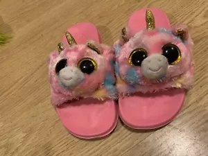 TY Unicorn Sequin Slides (Size 11-13) - Picture 1 of 9