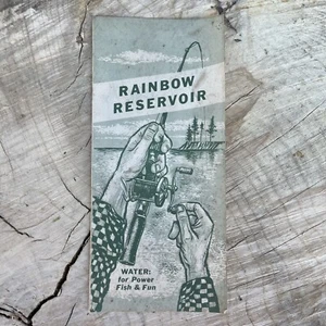 Vintage Wausau Wisconsin Wi Booklet Brochure Rainbow Reservoir Lakes - Picture 1 of 3