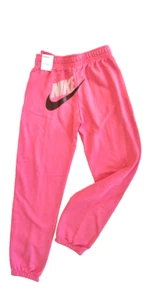 Nike sweatpants girls loose fit pinkicle size 146-156 - Picture 1 of 2