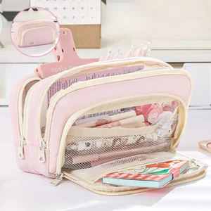 A Large-Capacity Multi-Layer Pencil Case, a Simple Multi-Purpose Student Station - Picture 1 of 19