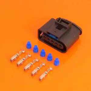VW AUDI VAG - 1J0 973 999A - 5 Way 2.8mm Sealed Female Connector Kit 1J0973999A - Picture 1 of 5
