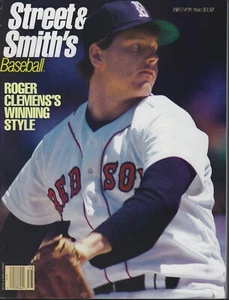 1987 Street & Smith's Official Baseball Yearbook - Roger Clemens Boston Red Sox - Picture 1 of 2