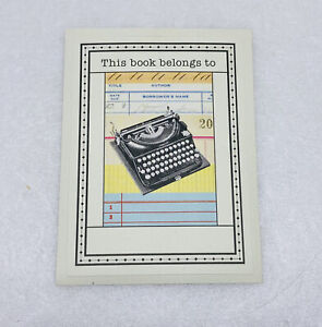 Vintage Ex Libris Typewriter Paper Art Book Plates Cavallini 18 Sheets 10