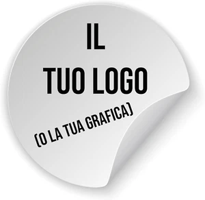 100 Adesivi Personalizzabili Multiuso - Inserisci Il Tuo Logo O La Tua Grafica. - Foto 1 di 12