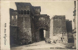 Perugia Italien Italia Umbrien 1910 Etruskischer Bogen Arco Etrusco ungelaufen - Picture 1 of 2