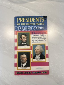Rare Trading Cards - 1960 Presidents Of The U.S Trading Cards Golden Funtime