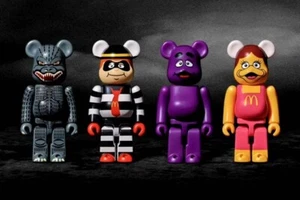 McDonalds Godzilla BE@RBRICK Bearbrick 150% Collaboration Medicom Figurenset - Bild 1 von 8