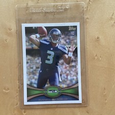 2012 Topps Russell Wilson Rookie Card RC  #165