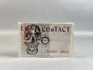 RARE OOP Randy Greif CASSETTE TAPE Lost Contact 1984 Static Effect experimental - Picture 1 of 4