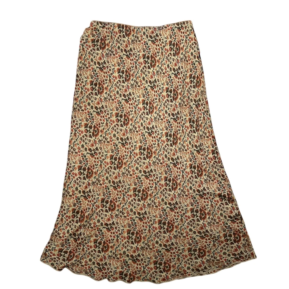 Maxi Falda Vintage Sundance Seda Naturaleza Boho Hada Capricho Fluida Talla 16 Foto 1 de 4