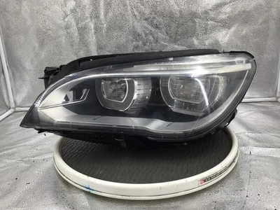 2013-2015 BMW 750i L HEADLIGHT LED DRVR LF LH OEM Foto 1 de 4