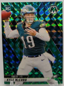 🏈2025 Panini Mosaic Kyle McCord Green Mosaic #352 RC - Philadelphia Eagles🏈 - Picture 1 of 3