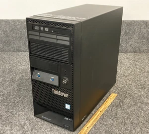Lenovo ThinkServer TS140 Server w/ Intel Xeon E3-1226, 16GB, 512GB SSD, No PSU - Picture 1 of 5