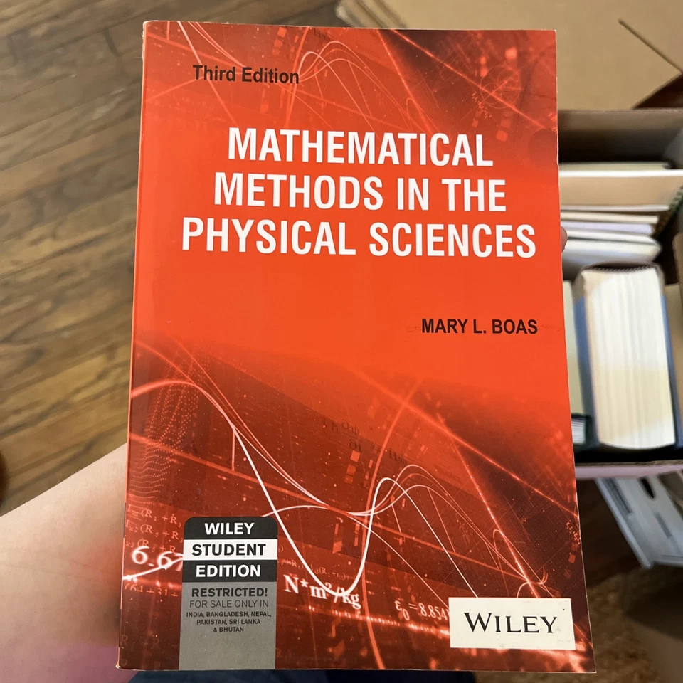 Mathematical Methods in the Physical Sciences - paperback Mary L. Boas - Image 1 of 1