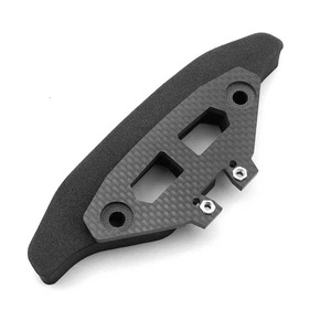 Carbon Fiber Front Bumper Plate Bracket 4mm 1/10 TAMIYA XV02 PRO RC TRUCK 58707 - Picture 1 of 5