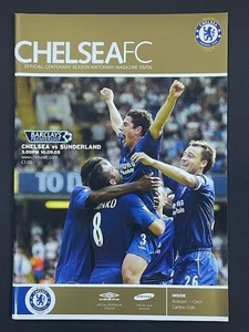 2005/06 CHELSEA V SUNDERLAND 10-09-2005 PREMIER LEAGUE - Picture 1 of 1