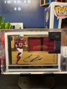 Christian Kirk 2018 Panini One Rookie Patch Auto RPA 180/199 jERSEY Patch RC - Picture 1 of 2