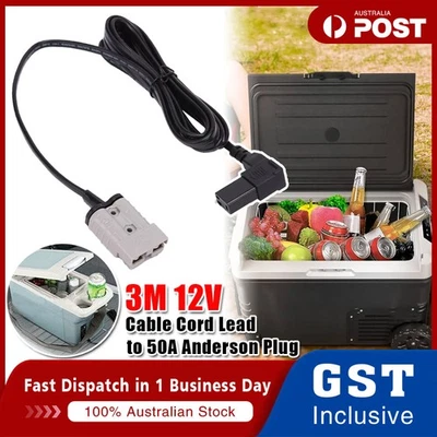 Fits for Engel Fridge Power Lead Cord 12V 300CM to 50A Anderson Plug 16AWG Cable - image 1 of 4
