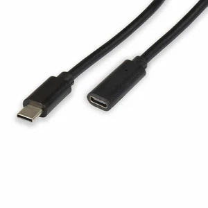 AV:link USB 3.0 Type C Plug To Type C Socket Cable (single/black/1.5m) - Picture 1 of 1