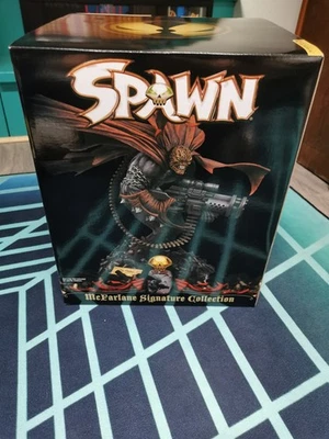 MCFARLANE SPAWN STATUE ASSINATURA COLEÇÃO SPAWN COVER EDIÇÃO #138 NOVO ASSINADO - Imagem 1 de 4