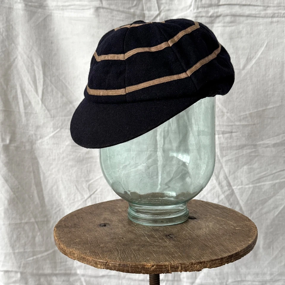 Sombrero de cricket de lana Inglaterra vintage años 40 Foto 1 de 4