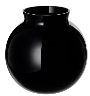 IKEA KONSTFULL Tisch-Blumenvase, schwarz, 4 Zoll, 10 cm BRANDNEU - Bild 1 von 4