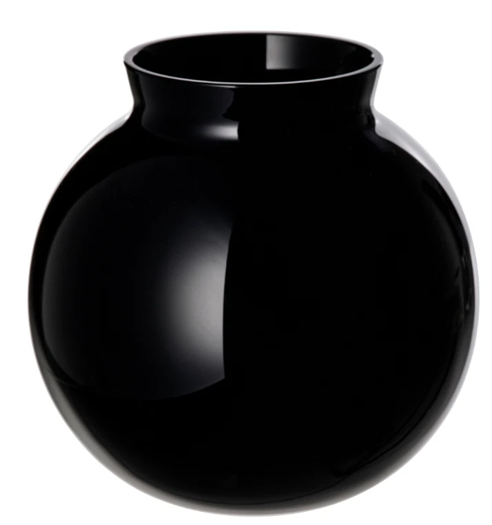 IKEA KONSTFULL Tisch-Blumenvase, schwarz, 4 Zoll, 10 cm BRANDNEU - Bild 1 von 4