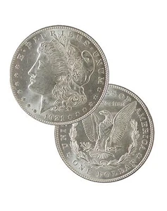 1921 Silver Morgan Dollar BU Lot of 500 S$1 Coins - Picture 1 of 7