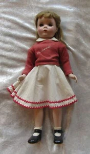 VINTAGE MADAME ALEXANDER 17" ANNABELLE CON ABITI ORIGINALI - Foto 1 di 12