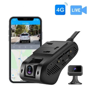 Cámara de tablero Jimi JC400 4G con cámaras duales video en vivo rastreo GPS WiFi control remoto - Imagen 1 de 6