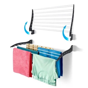 Wäscheständer klappbar, Wandtrockner, 100cm  Handtuchhalter, Wäschetrockner - Bild 1 von 6
