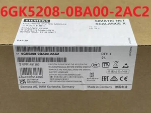 New In Box Siemens 6GK5208-0BA00-2AC2 6GK5 208 0BA00 2AC2 PLC Module - Picture 1 of 4