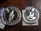 1994 Norwegia Lillehammer Olympics 2-monety Proof Set Skoczek narciarski; Sanki dziecięce