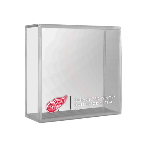 Detroit Red Wings Official NHL Collectors Display Case for Single Puck Cover