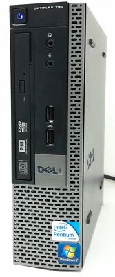 Dell OptiPlex 790 - SFF - Pentium G850 2.9GHz - 4GB Ram - 120GB SSD - Windows XP - Image 1 of 4