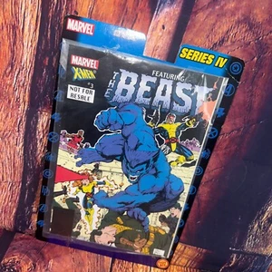 Marvel Legends Series 4 X-Men The Beast #3 Comic Book with Collector Wall - Picture 1 of 10