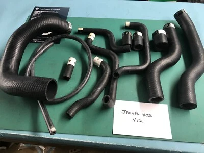 JAGUAR XJS 5.3 V12 KEVLAR REINFORCED  WATER HOSE KIT ENGINE COOLANT - Image 1 of 2