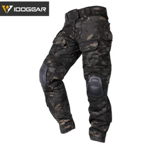 IDOGEAR G3 Combat Pants with Knee Pads Assault Pants Military Trousers Military - Picture 1 of 16