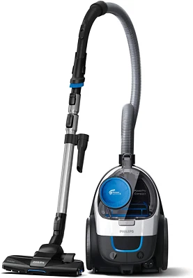 Philips FC9332/09 PowerPro Compact Cyclone-Staubsauger 900 W beutellos schwarz - Bild 1 von 4