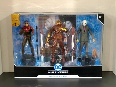 McFarlane Toys DC Multiverse Etiqueta Dorada Corte de Búhos Paquete de 3 Nightwing Talon Owl Foto 1 de 2