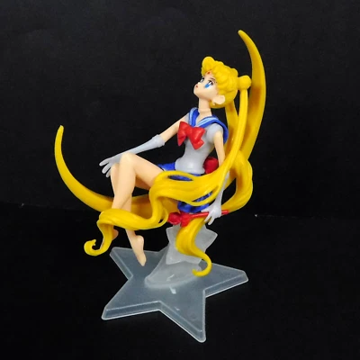 Sailor Moon Figure 5.2"Anime Toy Cake Topper Birthday Party Victory Moon Kingdom Foto 1 de 4
