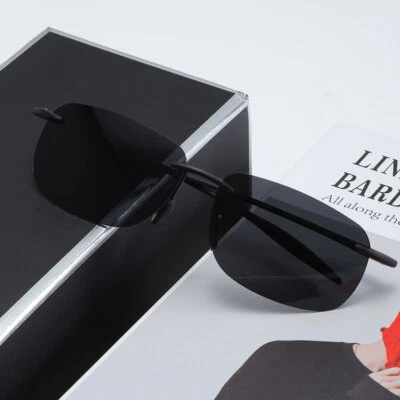 2025 Ultralight Rimless Sport Sunglasses For Men Women Driving Fishing Glasses - image 1 of 4