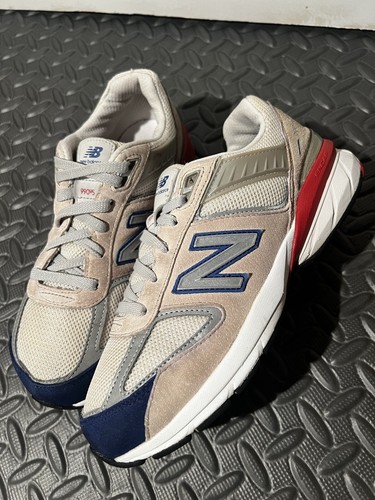 PULITO Taglia 6.5 New Balance 990v5 Nimbus Cloud Rosso Blu